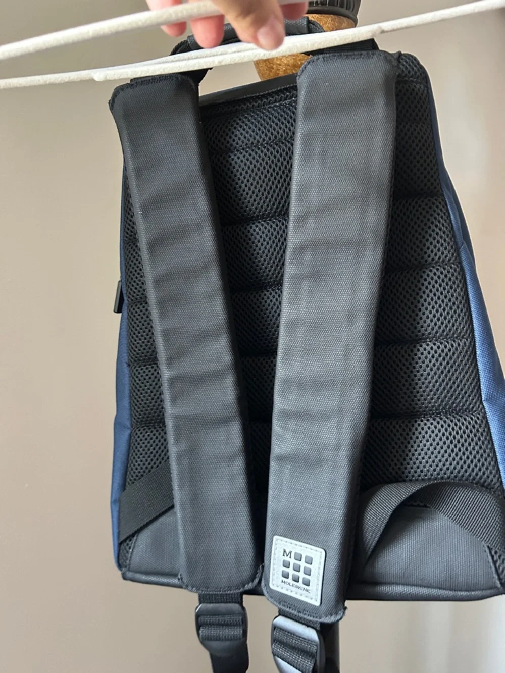 Moleskine Navy and Black Men's Backpack